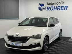 Weiß candyweiss Gebraucht 2019 Skoda Scala Style Kleinwagen | 16.990 € (Guter Preis)