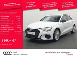 Gletscherweiss Gebraucht 2022 Audi A3 Sportback Advanced Limousine | 22.980 € (Guter Preis)