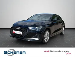 Schwarz Gebraucht 2024 Audi A3 Sportback Advanced Plus Limousine | 32.900 € (Fairer Preis)