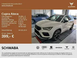 Bila weiß Gebraucht 2022 Cupra Ateca SUV | 29.890 € (Fairer Preis)