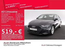 Manhattangrau metallic Gebraucht 2022 Audi A3 Ambiente Limousine | 24.193 € (Fairer Preis)