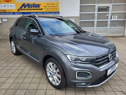 Indiumgrau metallic schwarz Gebraucht 2018 VW T-Roc Sportline SUV | 21.610 € (Fairer Preis)
