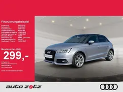Florettsilber metallic Gebraucht 2016 Audi A1 Sportback Design Kleinwagen | 16.890 € (Teuer)
