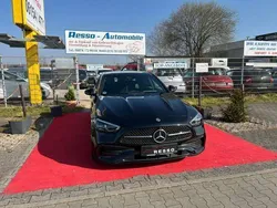 Obsidianschwarz metalliclack Gebraucht 2022 Mercedes C220 AMG line Limousine | 42.500 € (Teuer)