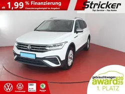 Pure white Gebraucht 2024 VW Tiguan Allspace Life SUV | 34.949 € (Superpreis)