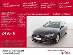 Mythosschwarz metallic Gebraucht 2024 Audi A4 S-Line Kombi | 44.900 €