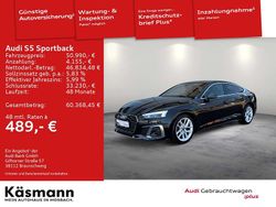 Mythosschwarz metallic Gebraucht 2023 Audi S5 Limousine | 50.990 € (Guter Preis)