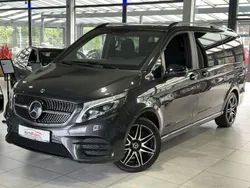 Grau Gebraucht 2021 Mercedes V300 AMG line Van / Kleinbus | 43.850 € (Guter Preis)