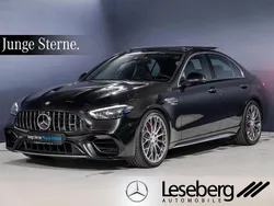 Obsidianschwarz Gebraucht 2024 Mercedes C63 S E Performance AMG Limousine | 81.920 €