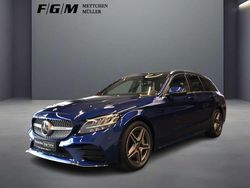 Brillantblau Gebraucht 2020 Mercedes C300 AMG line Kombi | 33.470 € (Fairer Preis)