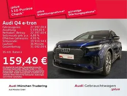Navarrablau metallic Gebraucht 2022 Audi Q4 e-tron Ambiente SUV | 27.997 € (Superpreis)