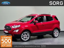 Rot, fantastic red metallic Gebraucht 2022 Ford Ecosport Titanium SUV | 16.890 € (Guter Preis)