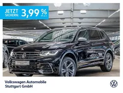 Deep black perleffekt Gebraucht 2022 VW Tiguan Allspace R-line SUV | 36.230 € (Fairer Preis)