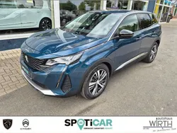Blau Gebraucht 2022 Peugeot 3008 Allure Limousine | 24.580 € (Superpreis)