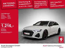 Gletscherweiß metallic Gebraucht 2024 Audi RS6 Ambiente Kombi | 117.920 € (Guter Preis)