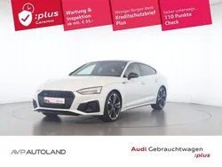 Gletscherweiss metallic Gebraucht 2023 Audi A5 Sportback S-Line Limousine | 50.990 €