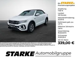 Weiß (pure white) Neu 2025 VW T-Roc Cabriolet R-line Cabrio | 41.440 € (Superpreis)
