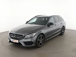 Grau Gebraucht 2017 Mercedes C220 AMG line Kombi | 22.690 € (Etwas zu teuer)