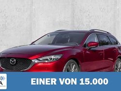 Metallic Gebraucht 2018 Mazda 6 Sports-Line Kombi | 19.910 € (Etwas zu teuer)