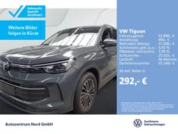 Grau Gebraucht 2024 VW Tiguan Life SUV | 32.890 € (Guter Preis)