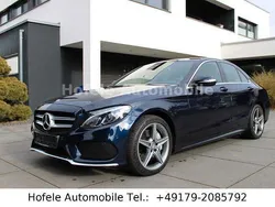Blau Gebraucht 2015 Mercedes C250 AMG Limousine | 20.950 € (Fairer Preis)