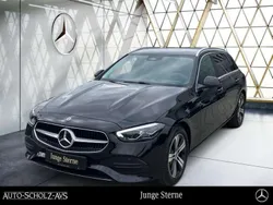Obsidianschwarz metallic Gebraucht 2024 Mercedes C220 Avantgarde Kombi | 37.563 € (Guter Preis)
