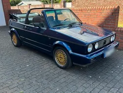 Blau Gebraucht 1993 VW Golf Cabriolet Cabrio | 9.300 €