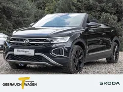 Schwarz Gebraucht 2024 VW T-Roc Cabriolet Style Cabrio | 27.990 € (Guter Preis)