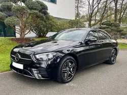 Schwarz Gebraucht 2021 Mercedes E300 AMG line Limousine | 39.900 € (Etwas zu teuer)
