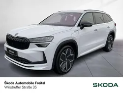 Weiß Gebraucht 2025 Skoda Kodiaq SportLine SUV | 46.750 € (Superpreis)