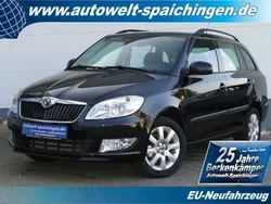 Schwarz metallic Gebraucht 2012 Skoda Fabia Ambition Kombi | 12.989 €