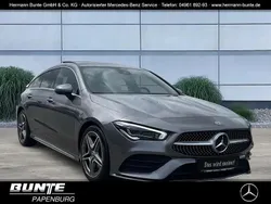 Mountaingrau (grau) Gebraucht 2021 Mercedes CLA200 AMG Kombi | 29.955 € (Fairer Preis)