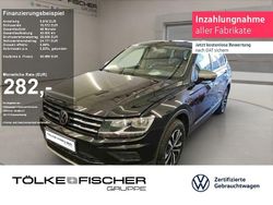 Deep black perleffekt (metallic) Gebraucht 2021 VW Tiguan Allspace United SUV | 30.989 € (Etwas zu teuer)