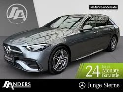 Selenitgrau Gebraucht 2024 Mercedes C220 AMG Kombi | 48.164 € (Teuer)