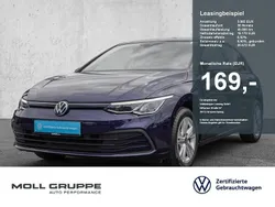 Atlantic blue metallic Gebraucht 2021 VW Golf VIII Life Limousine | 17.790 € (Guter Preis)