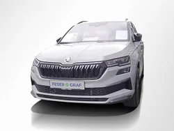 Stahlgrau Gebraucht 2025 Skoda Karoq SportLine SUV | 39.440 € (Etwas zu teuer)