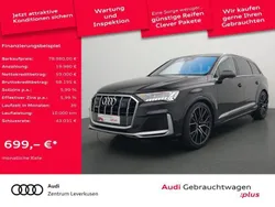Schwarz Gebraucht 2021 Audi SQ7 Sport SUV | 81.480 € (Teuer)