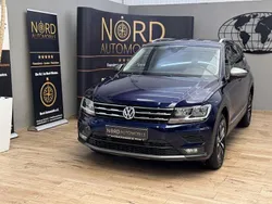 Atlantik blue metallic (metallic) Gebraucht 2021 VW Tiguan Allspace United SUV | 23.899 € (Guter Preis)