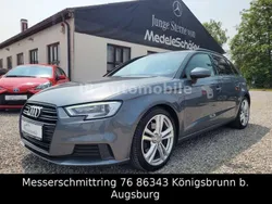Monsungrau metallic Gebraucht 2019 Audi A3 Sportback S-line plus Limousine | 18.890 € (Fairer Preis)