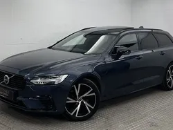 Denim blue (metallic) Gebraucht 2021 Volvo V90 R-Design Kombi | 30.400 € (Guter Preis)