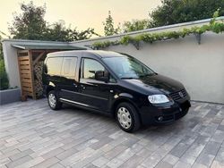 Schwarz Gebraucht 2009 VW Caddy Maxi Life Van / Kleinbus | 12.500 €