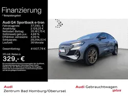 Grau Gebraucht 2022 Audi Q4 Sportback e-tron S-Line SUV | 37.290 € (Guter Preis)