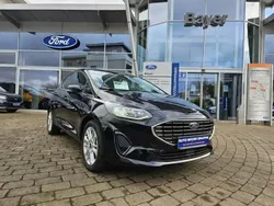 Agate black metallic Gebraucht 2023 Ford Fiesta Titanium Kleinwagen | 23.590 € (Teuer)