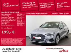Florettsilber metallic Gebraucht 2021 Audi A3 Ambiente Limousine | 26.500 € (Fairer Preis)
