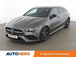 Grau Gebraucht 2019 Mercedes CLA220 Shooting Brake AMG line Kombi | 30.930 € (Teuer)