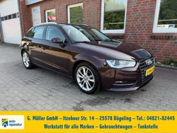 Rot Gebraucht 2015 Audi A3 Sportback Ambition Limousine | 15.480 € (Fairer Preis)