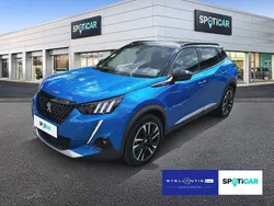 Blau Gebraucht 2021 Peugeot 2008 GTi SUV | 20.980 € (Fairer Preis)