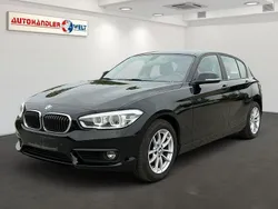 Schwarz Gebraucht 2017 BMW 118 Sport Line Kleinwagen | 10.499 € (Superpreis)