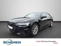 Mythosschwarz metallic (metallic) Gebraucht 2023 Audi A6 Comfort Limousine | 47.700 € (Etwas zu teuer)