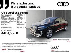 Schwarz Gebraucht 2022 Audi Q4 Sportback e-tron S-Line SUV | 30.888 € (Fairer Preis)